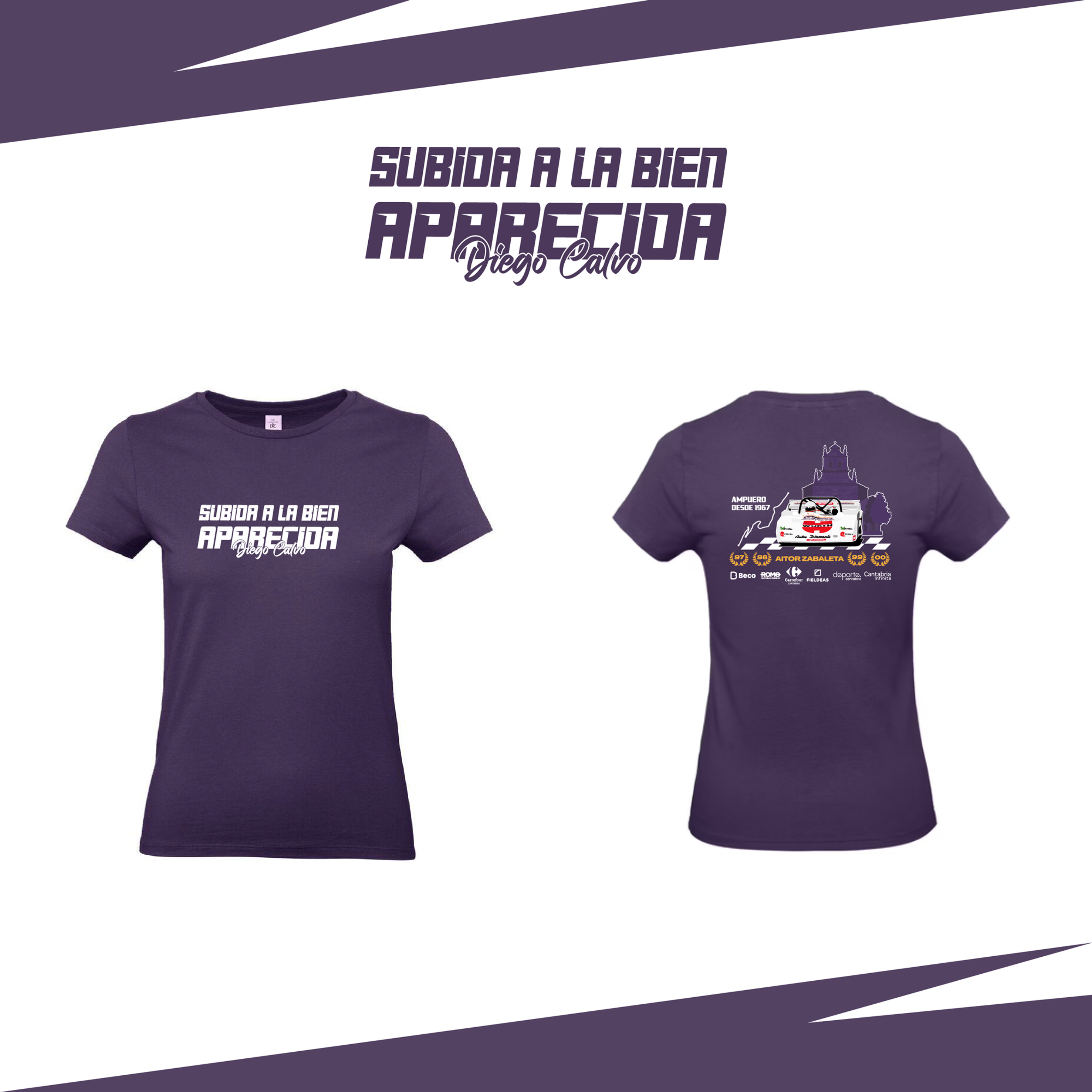 Camiseta a La Bien Aparecida mujer