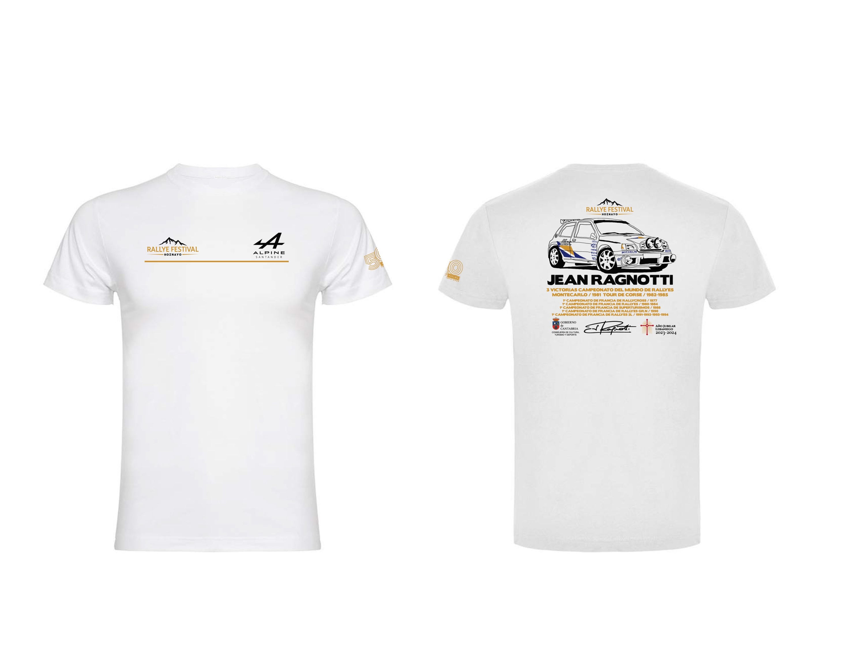Camiseta niño Rallye Festival Hoznayo 2024