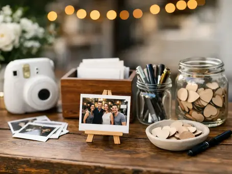 Keepsake Station for Parties That Guests Use
