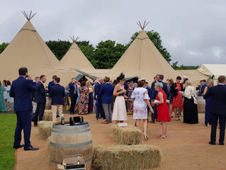 Tipi Wedding Bar With Views