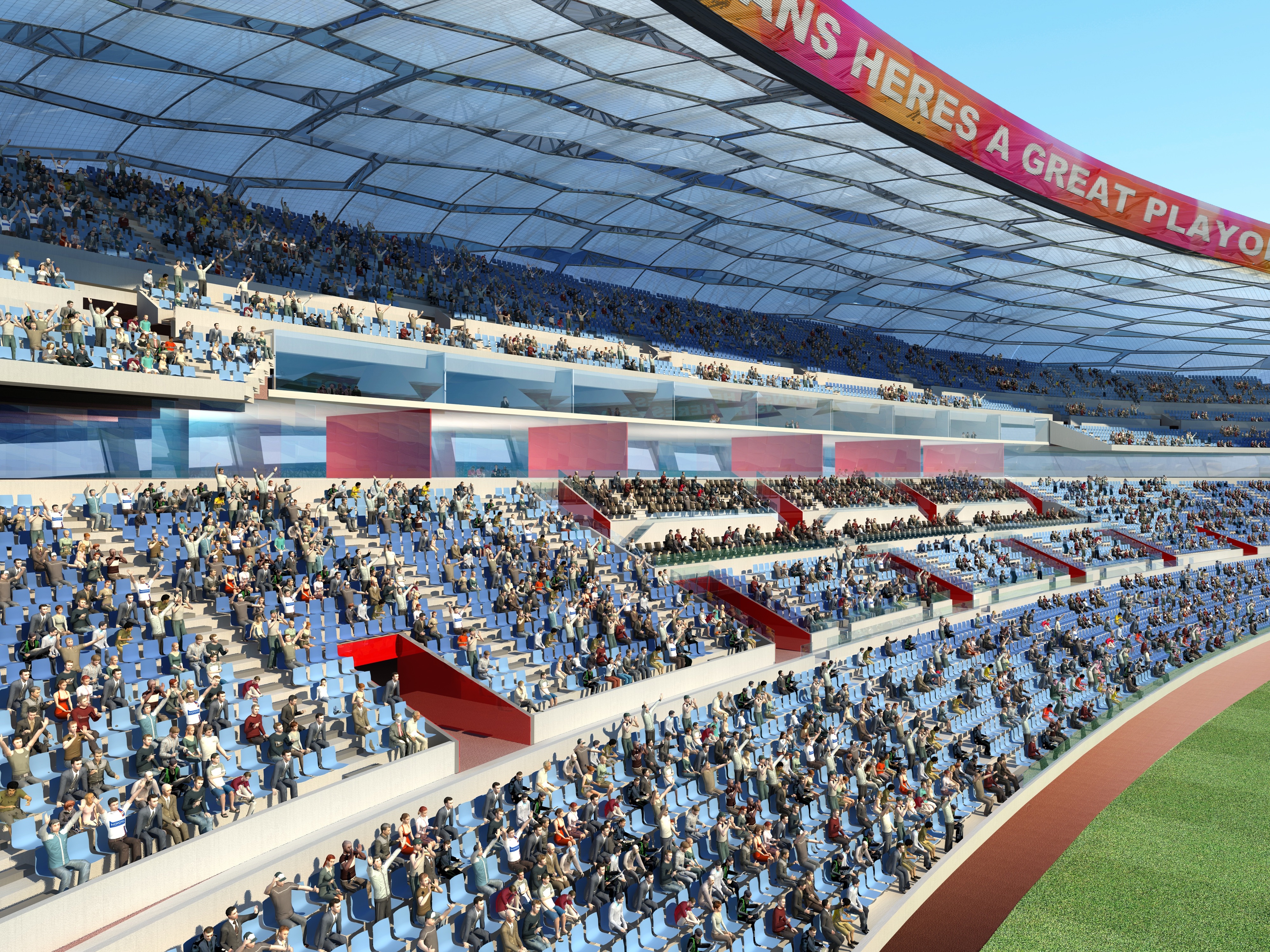 Soccer Stadium Bowl