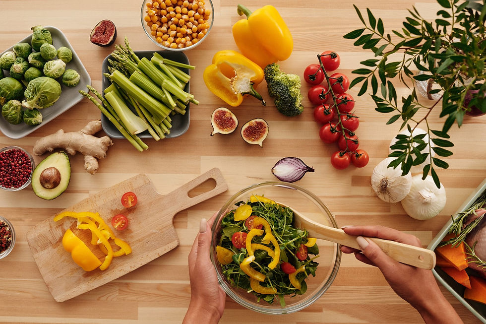 legumes para salada de feijão