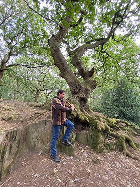 Mel Charnwood Reiki Sound plays native american flute