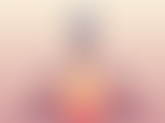 Ethereal, cartoony illustration of a human silhouette with hands in prayer position, featuring soft, swirling light and colors around the throat, heart, and solar plexus, against a serene gradient background.