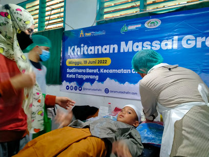 Meriahnya Khitanan Massal Di Ciledug– Kota Tangerang