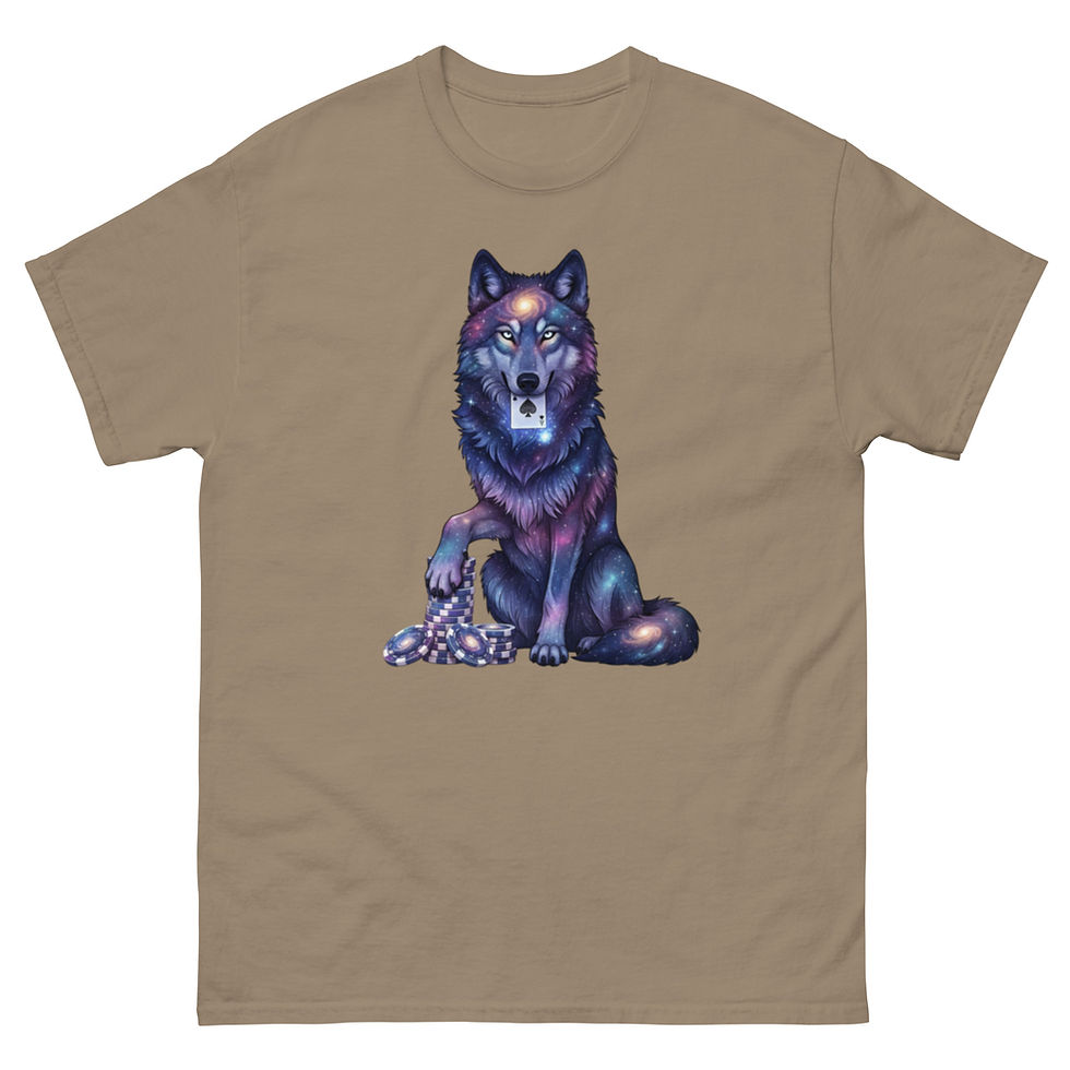 Thumbnail: Poker Wolf Unisex classic tee