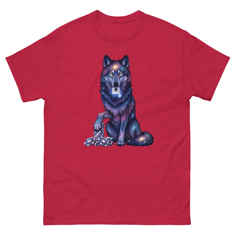 Thumbnail: Poker Wolf Unisex classic tee