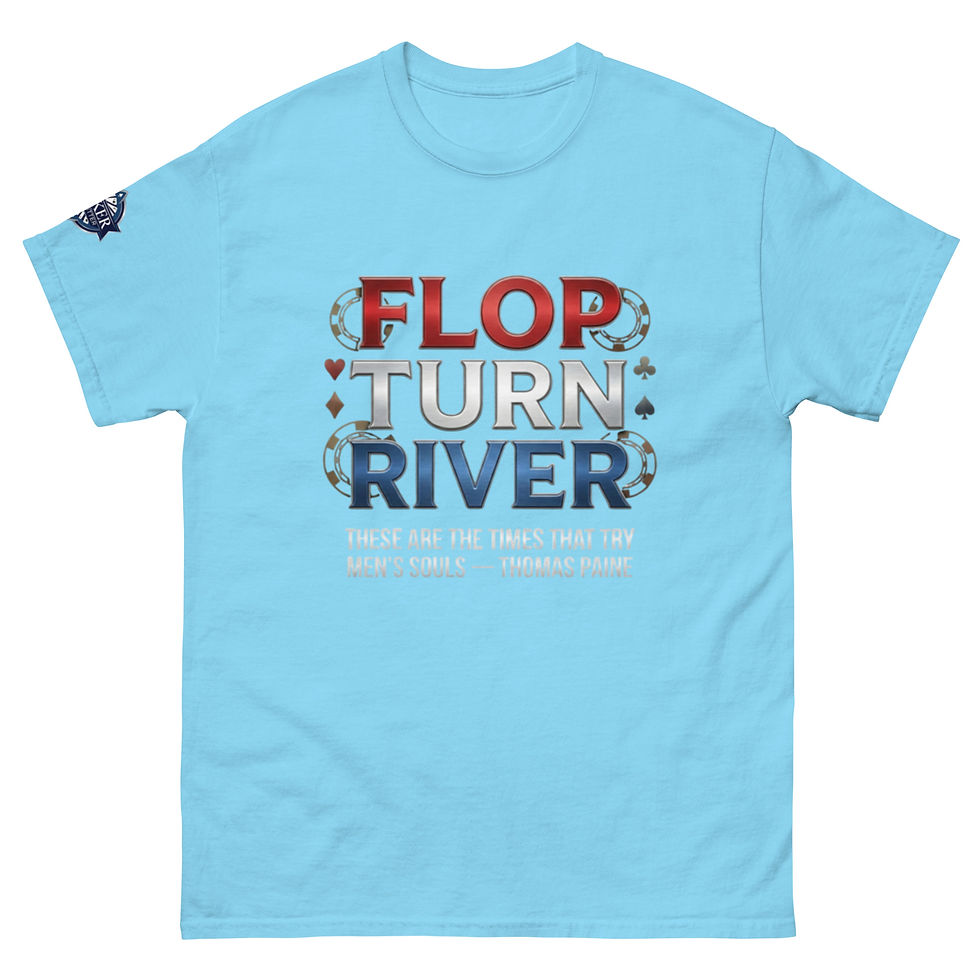 Thumbnail: THESE ARE THE TIMES — America 250th Anniversary Limited Edition Poker Tee