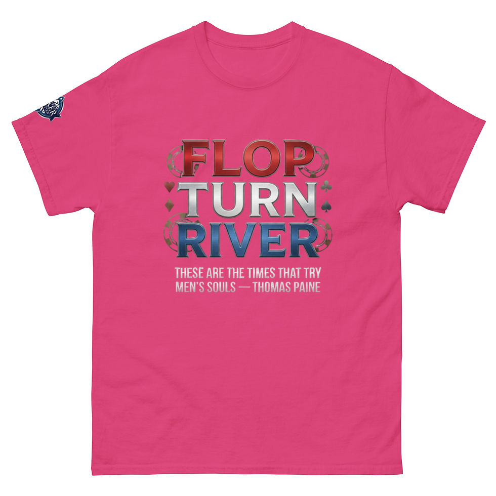 Thumbnail: THESE ARE THE TIMES — America 250th Anniversary Limited Edition Poker Tee