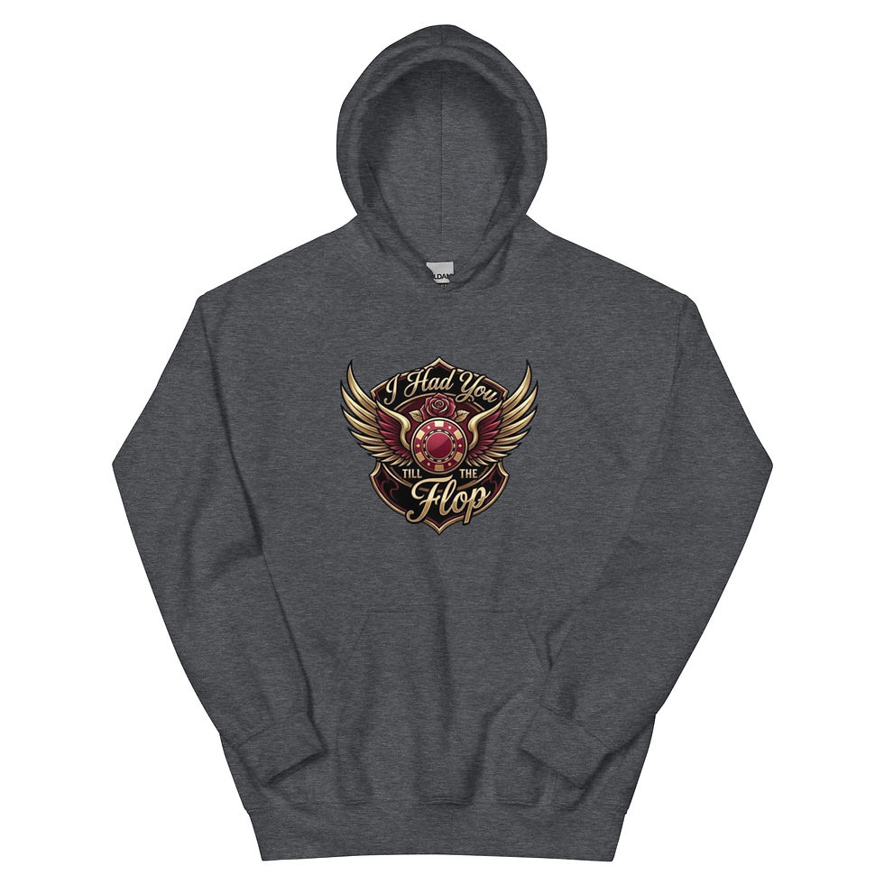 Thumbnail: I Had You Till The Flop Unisex Hoodie