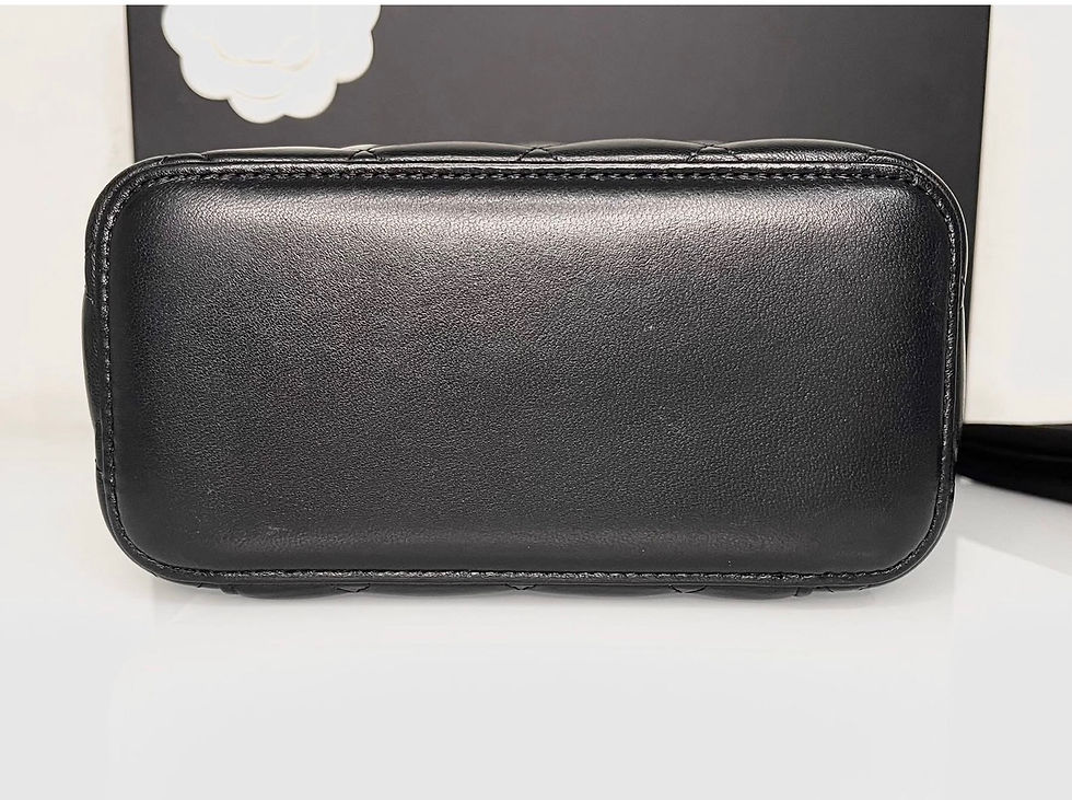 Thumbnail: Chanel Quilted Small Vanity Case Bag