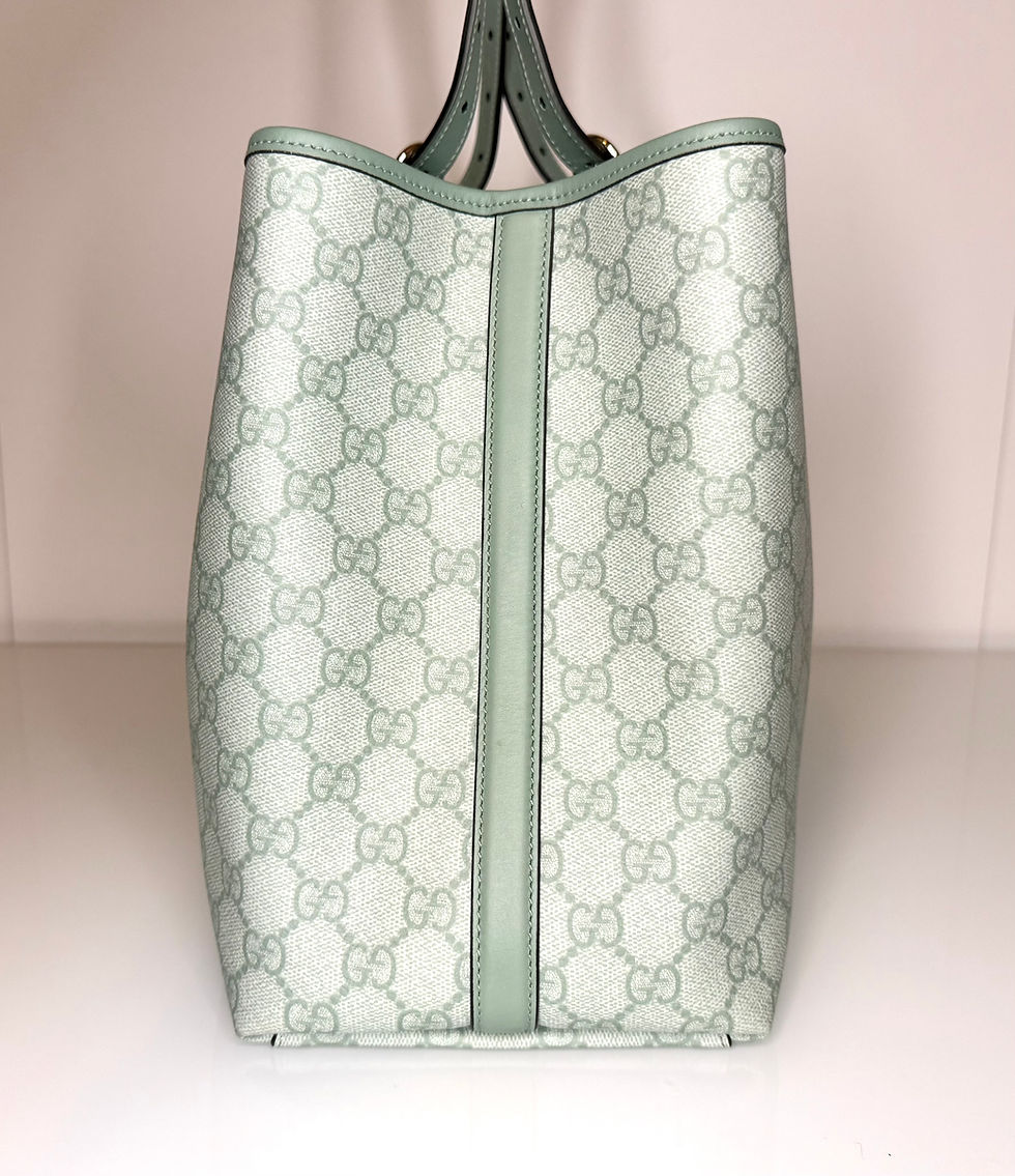 Thumbnail: Gucci GG Emblem Large Tote Bag