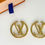 Thumbnail: Louis Vuitton LV GM Hoop Earrings 