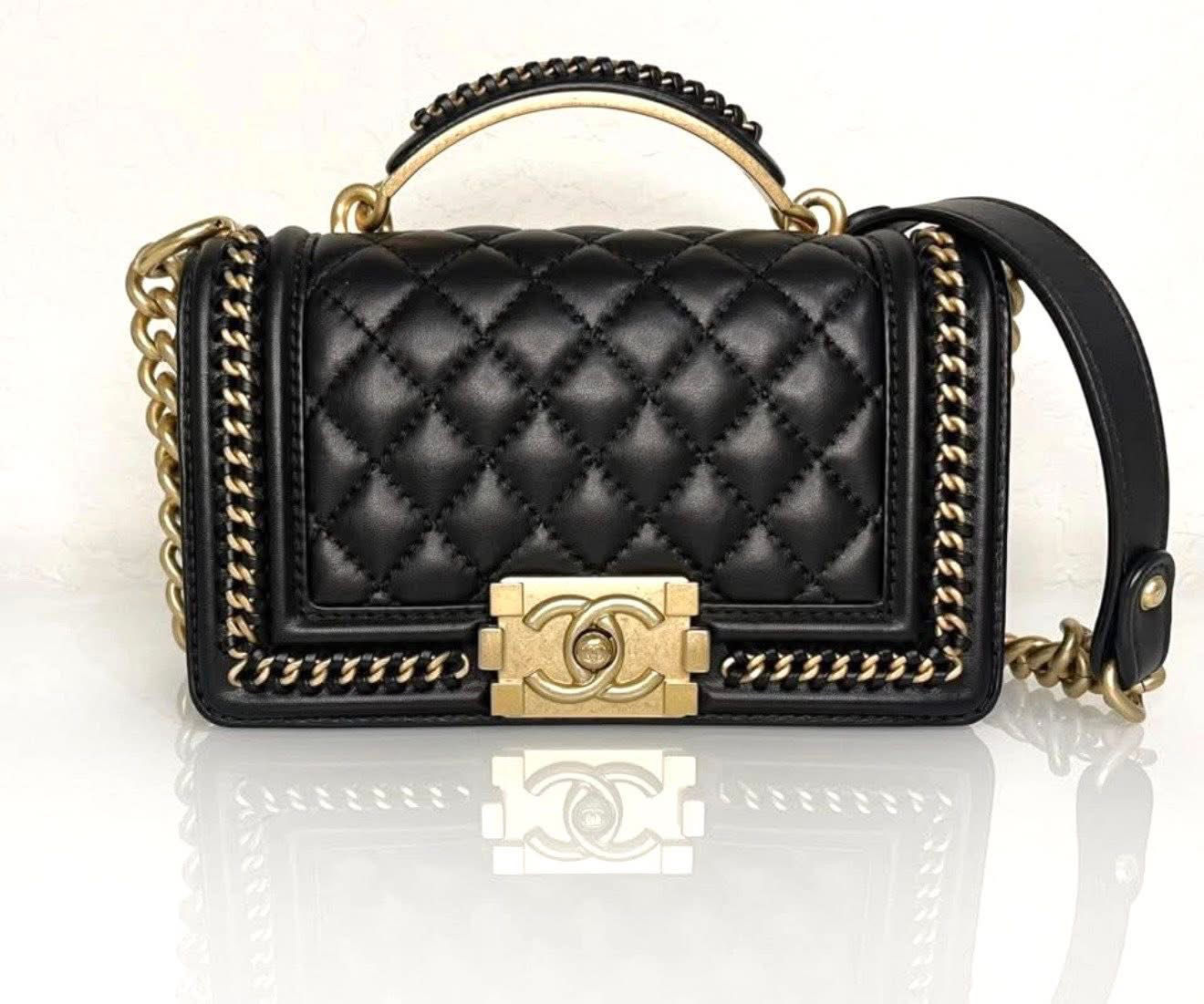 Chanel Quilted Small Flap Boy Bag
