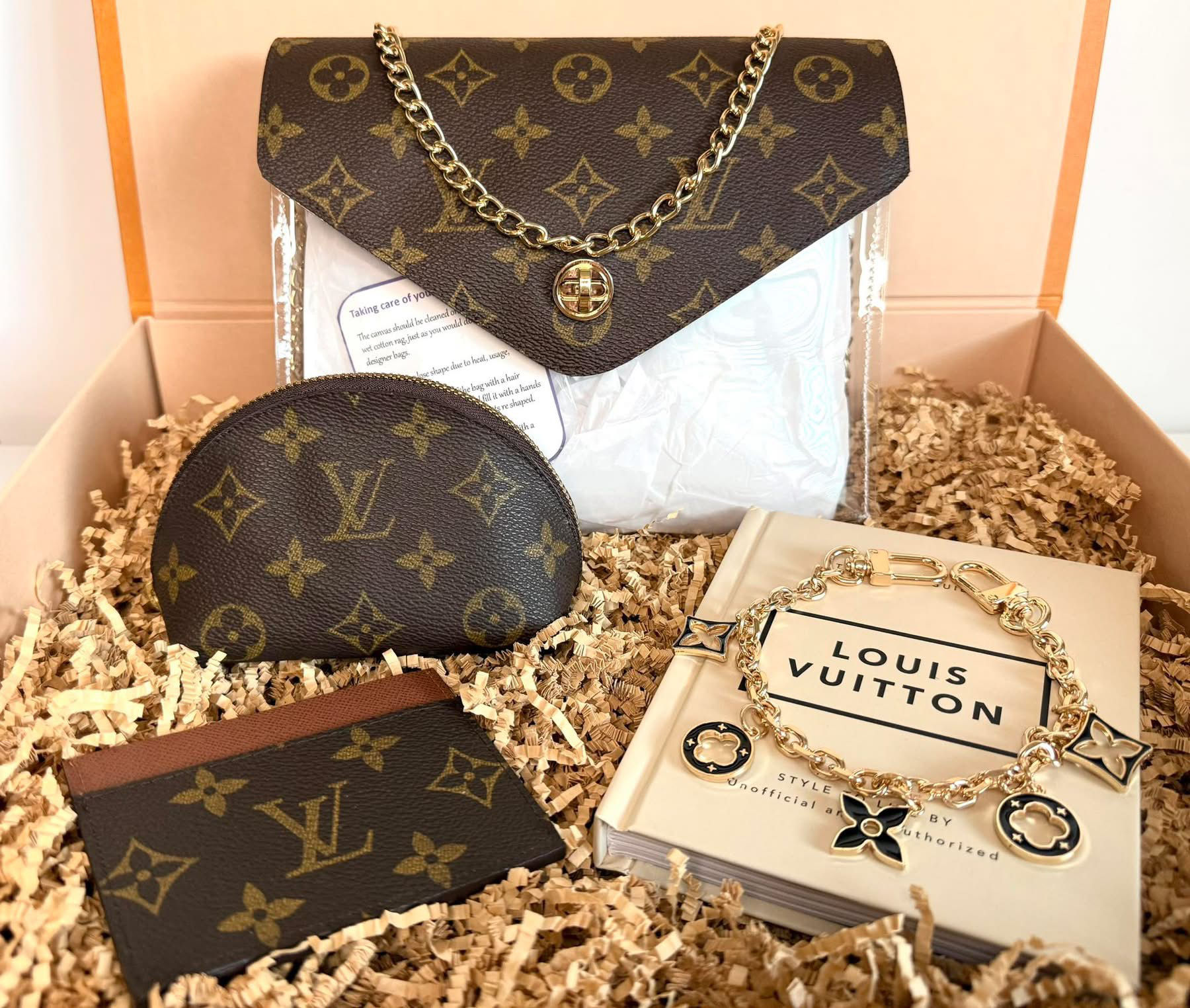 Louis Vuitton Upcycled Canvas Set