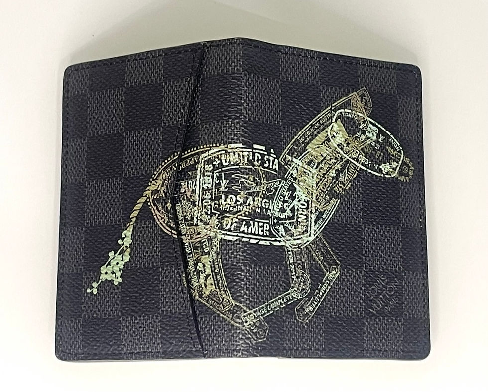 Thumbnail: Louis Vuitton Damier Stamp Pocket Organizer 