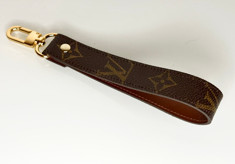Louis Vuitton Upcycled canvas Wristlet