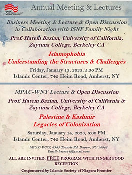 Annual Meeting & Lectures