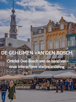 Stadswandeling rally speurtocht Den Bosch Markt 's-Hertogenbosch Oeteldonk Binnendieze