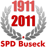 SPD Buseck 100 Jahre Logo
