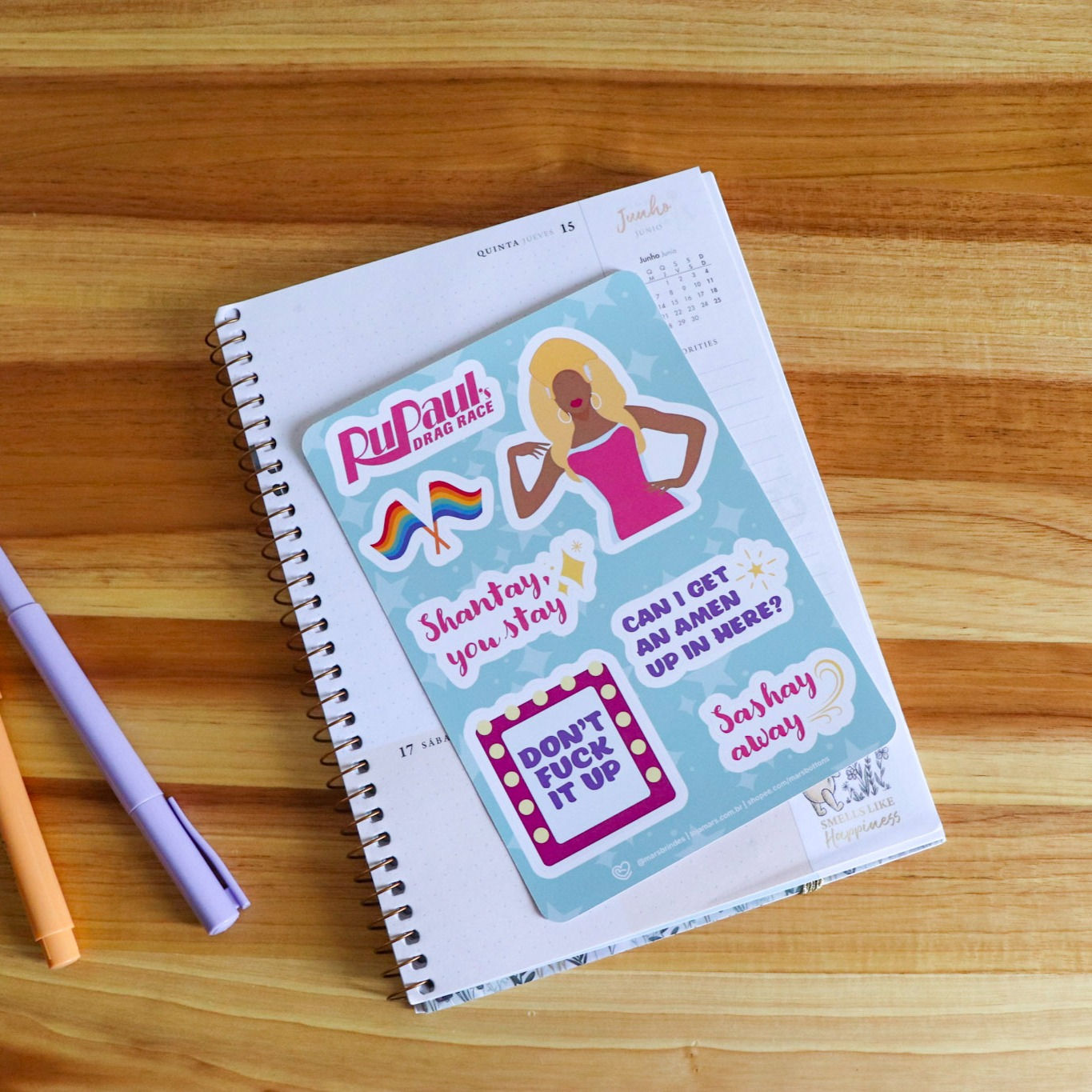 Adesivos RuPaul's Drag Race