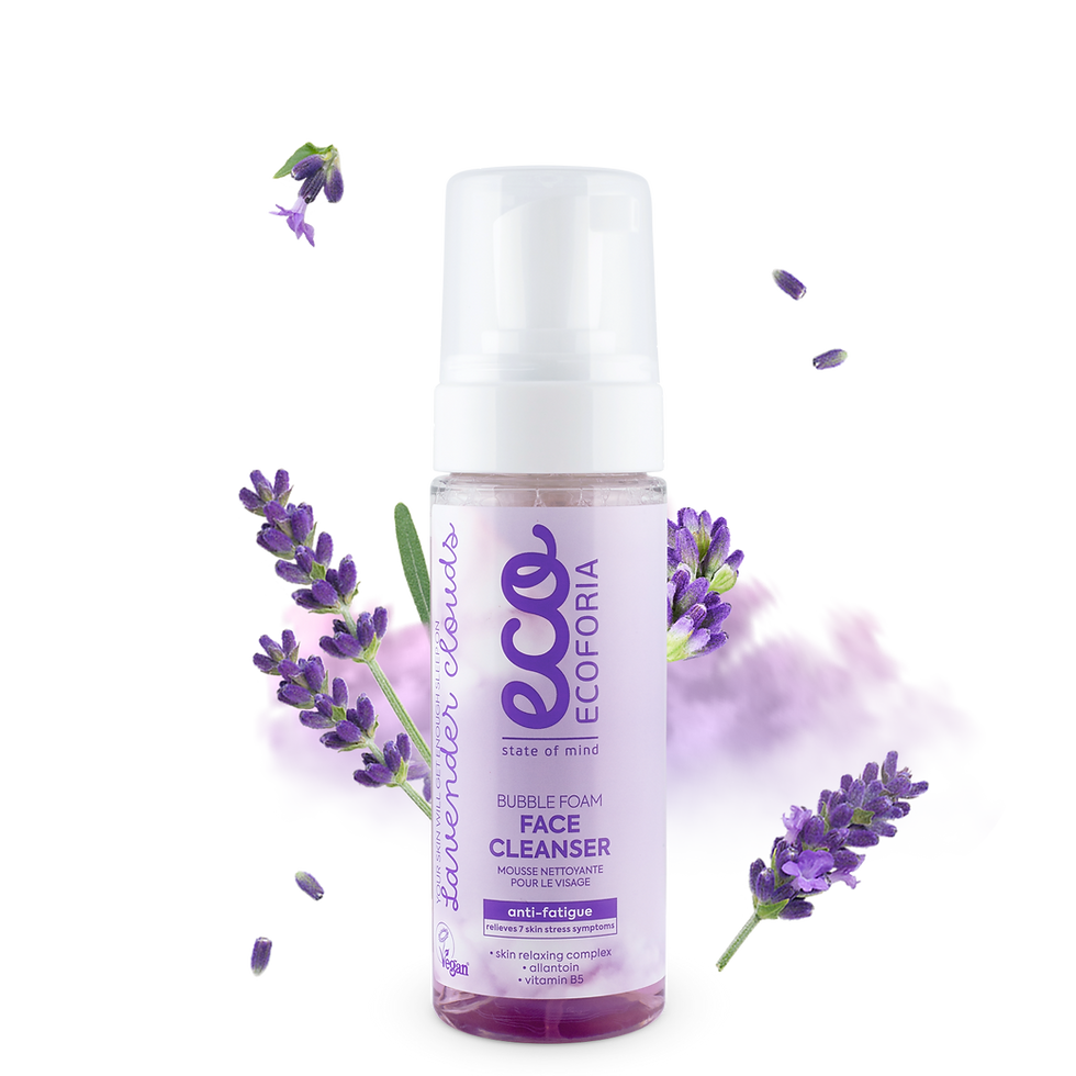 Lavender Clouds. Bubble Foam Face Cleanser, 160 ml