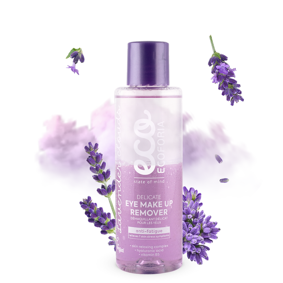 Lavender Clouds. Delicate Eye Make Up Remover, 150 ml