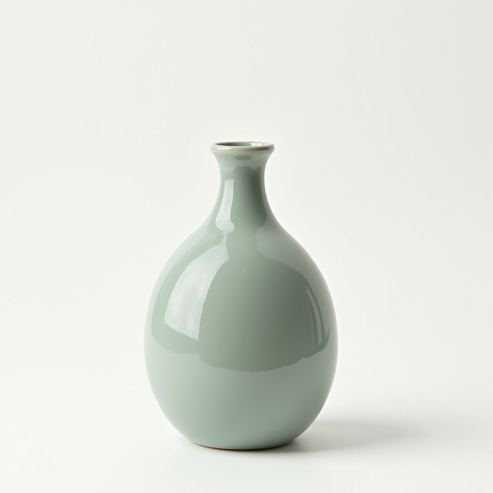 Sage Ceramic Vase