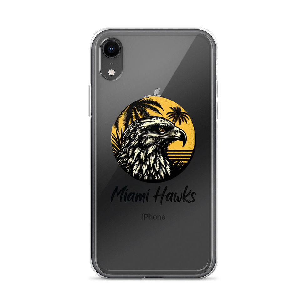 Thumbnail: Miami Hawks Clear Case for iPhone®