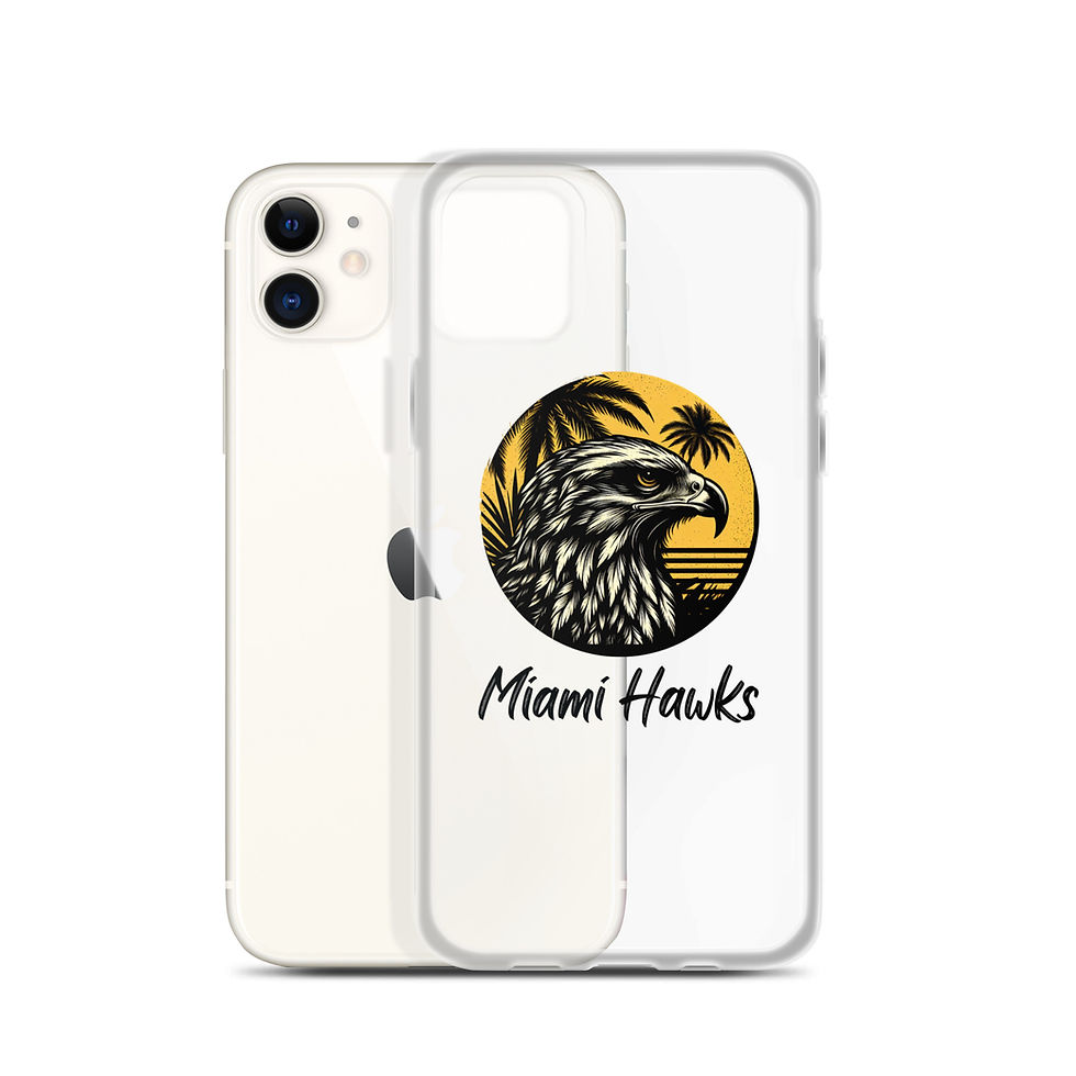 Thumbnail: Miami Hawks Clear Case for iPhone®