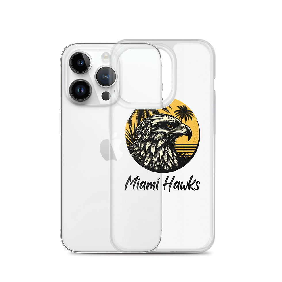 Thumbnail: Miami Hawks Clear Case for iPhone®