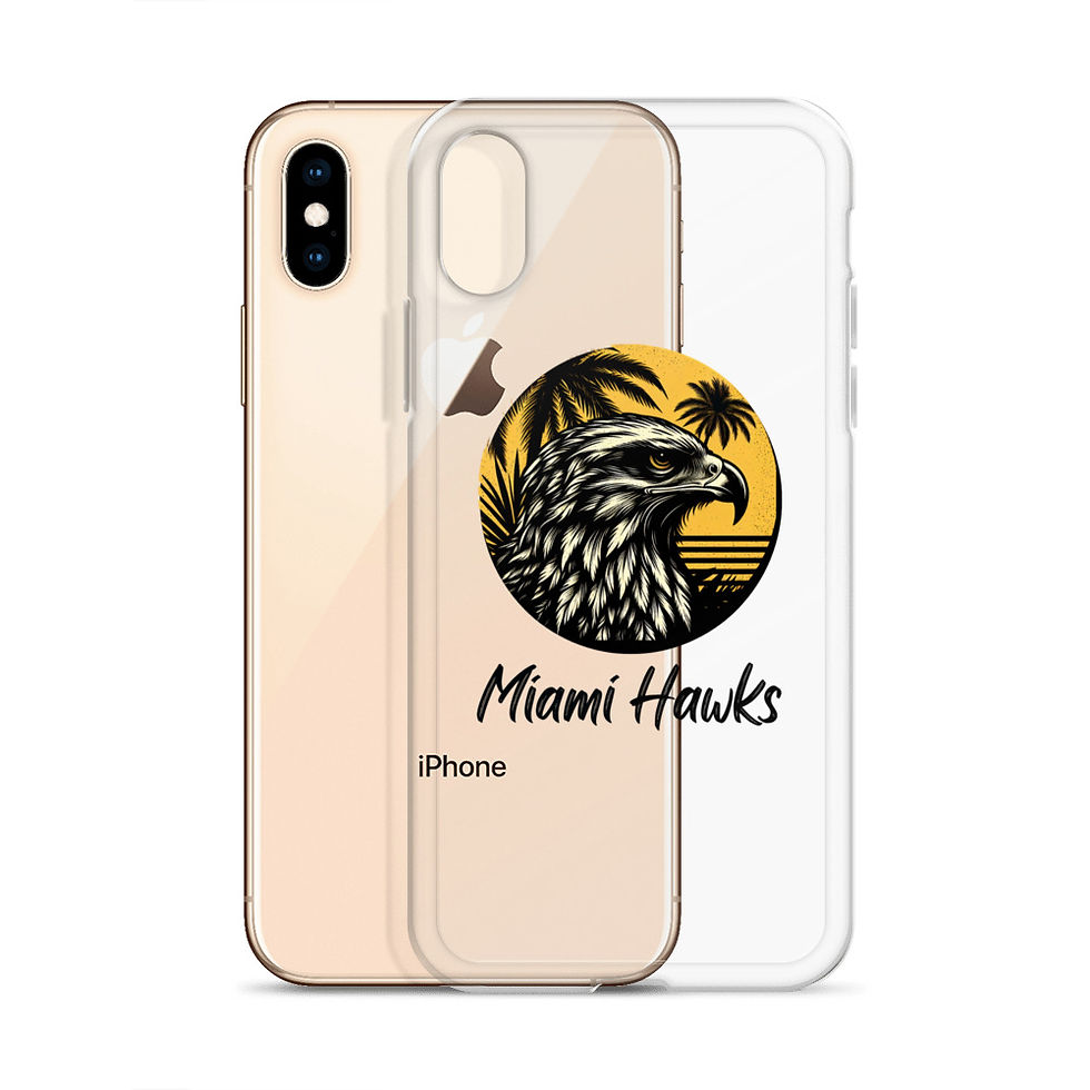 Thumbnail: Miami Hawks Clear Case for iPhone®