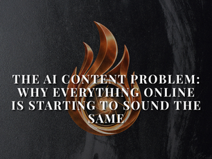 The AI Content Problem: Why Everything Online Is Starting to Sound the Same