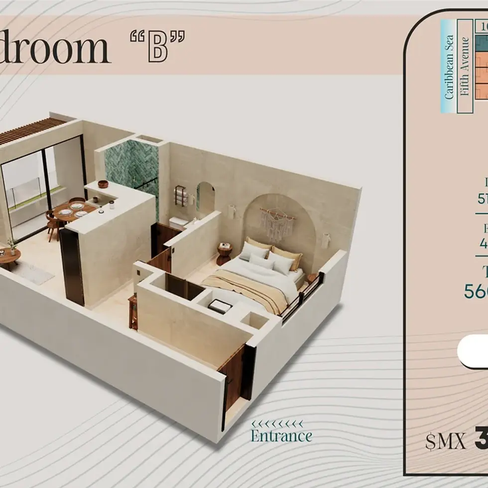 Maia - Image of a 1 Bedroom Apartment, featuring Furnished Unit and Private Balcony.