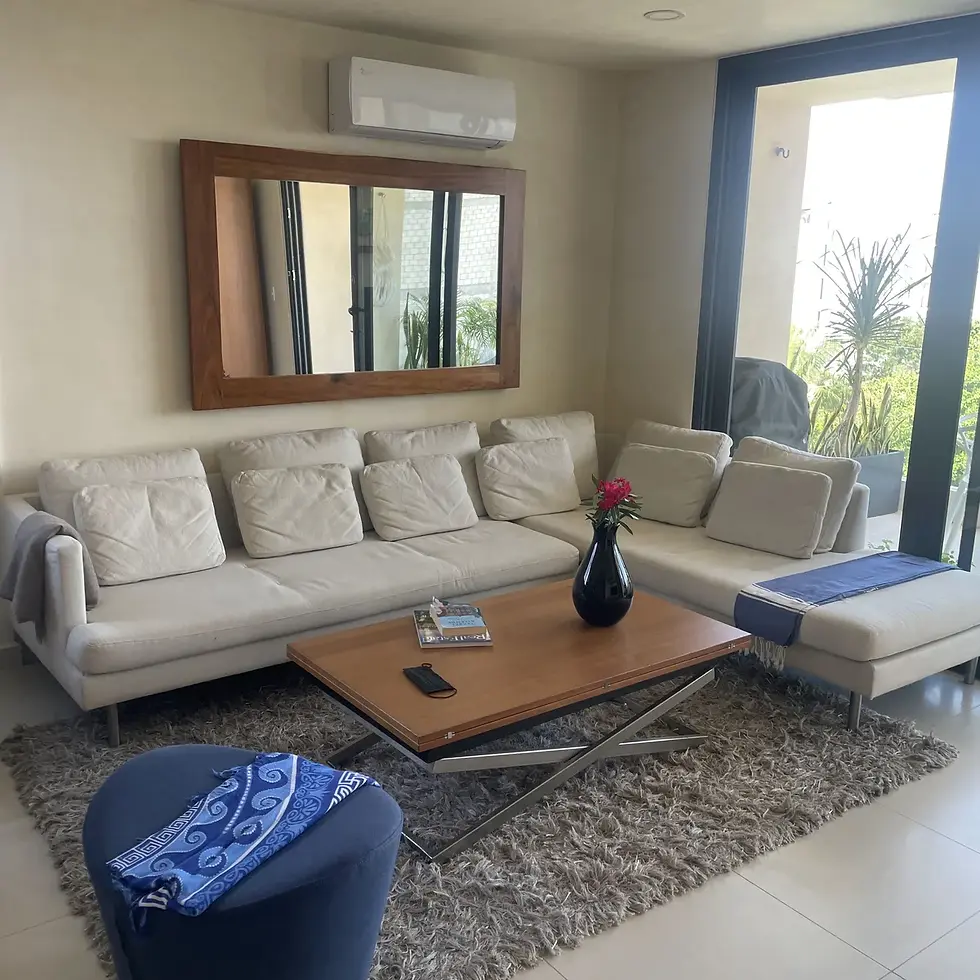 Polo 5ta - View of Living Room at Polo 5ta, showcasing Modern Interior, Comfortable Sofa.