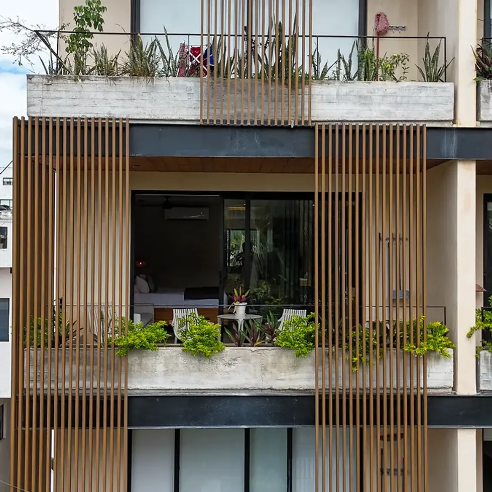 Kaahal - View of Modern Architecture at Kaahal, showcasing Building Facade, Balcony Views.