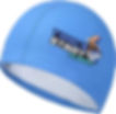 Polyester Soft Swim Cap Blue