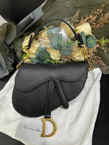 Grained Calfskin Mini Dior Saddle Bag Price Christian Dior: Mini