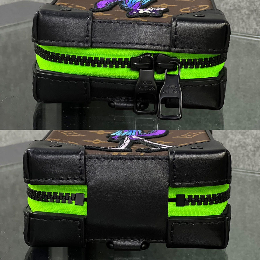 Louis Vuitton Soft Trunk Phone Box Top and Bottom View