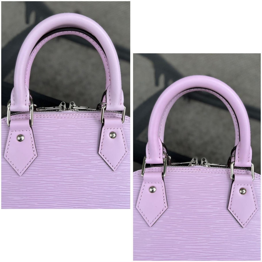 Lilac Louis Vuitton Pochette Metis handbag