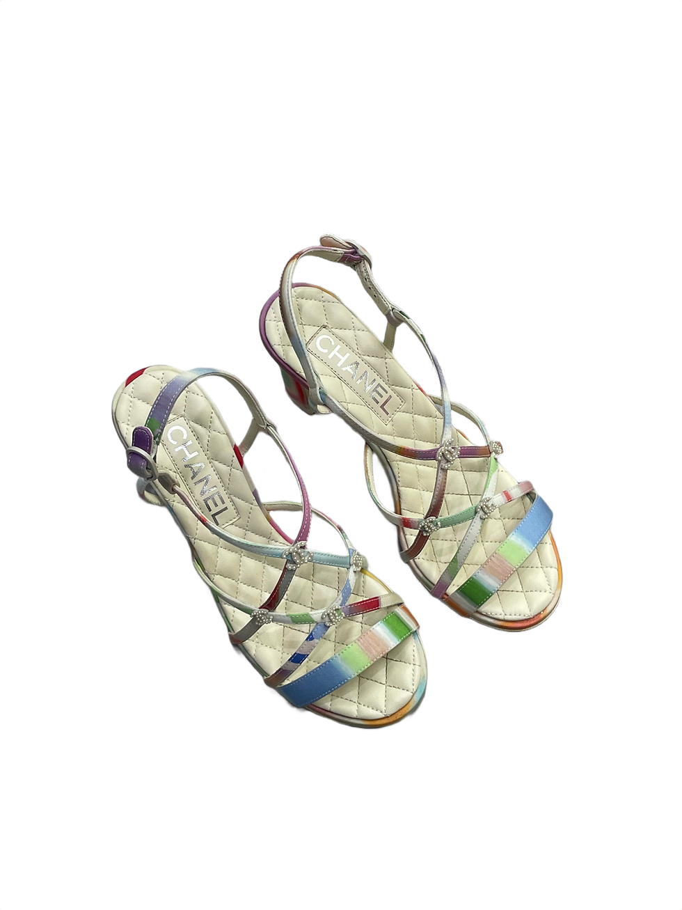 Chanel Heels Sandal Top View