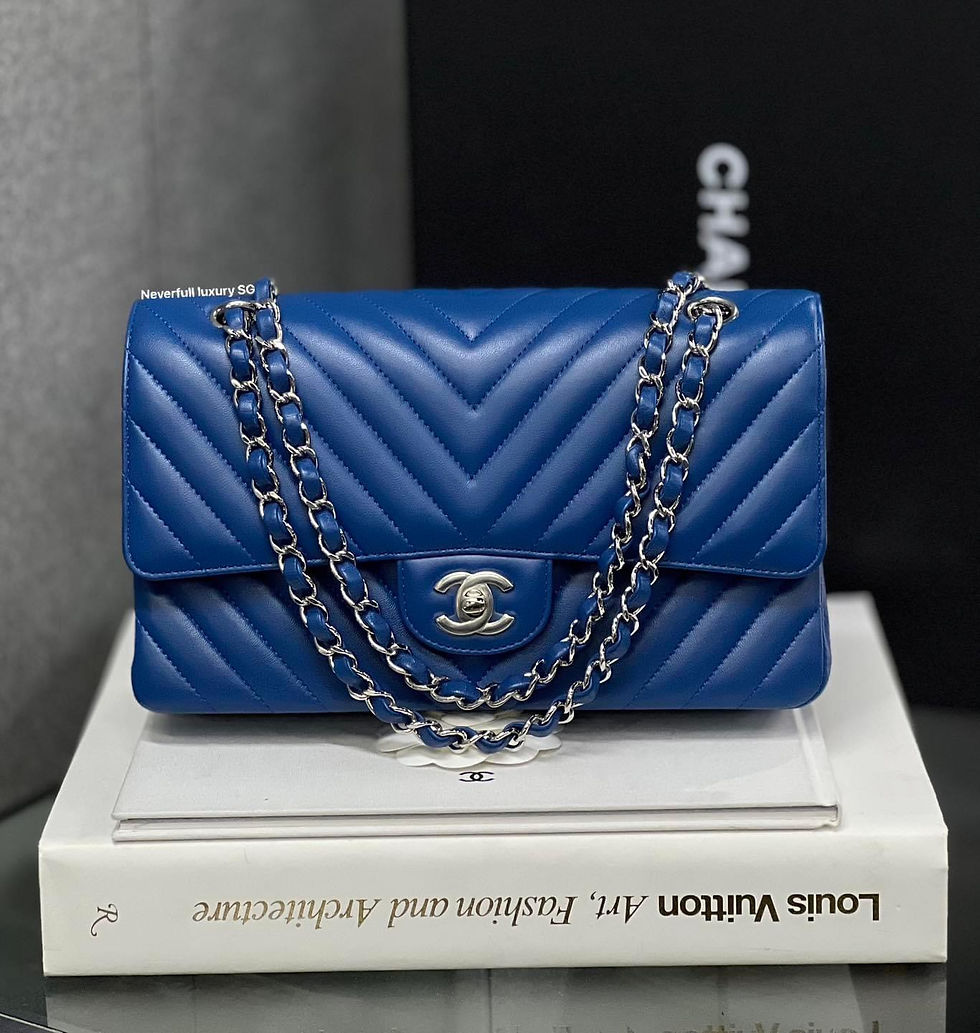 Chanel Classic Double Flap Front View