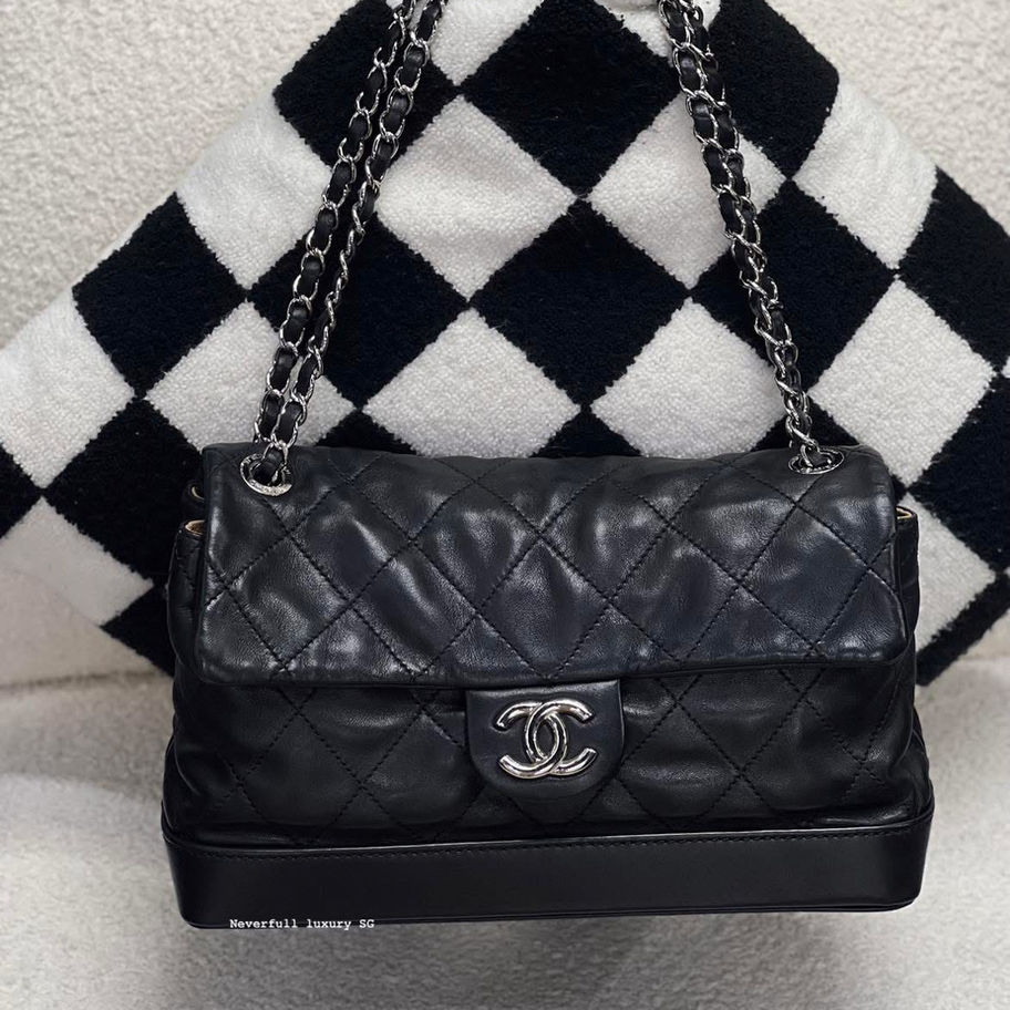 Chanel Flap Shoulder Bag Front View
