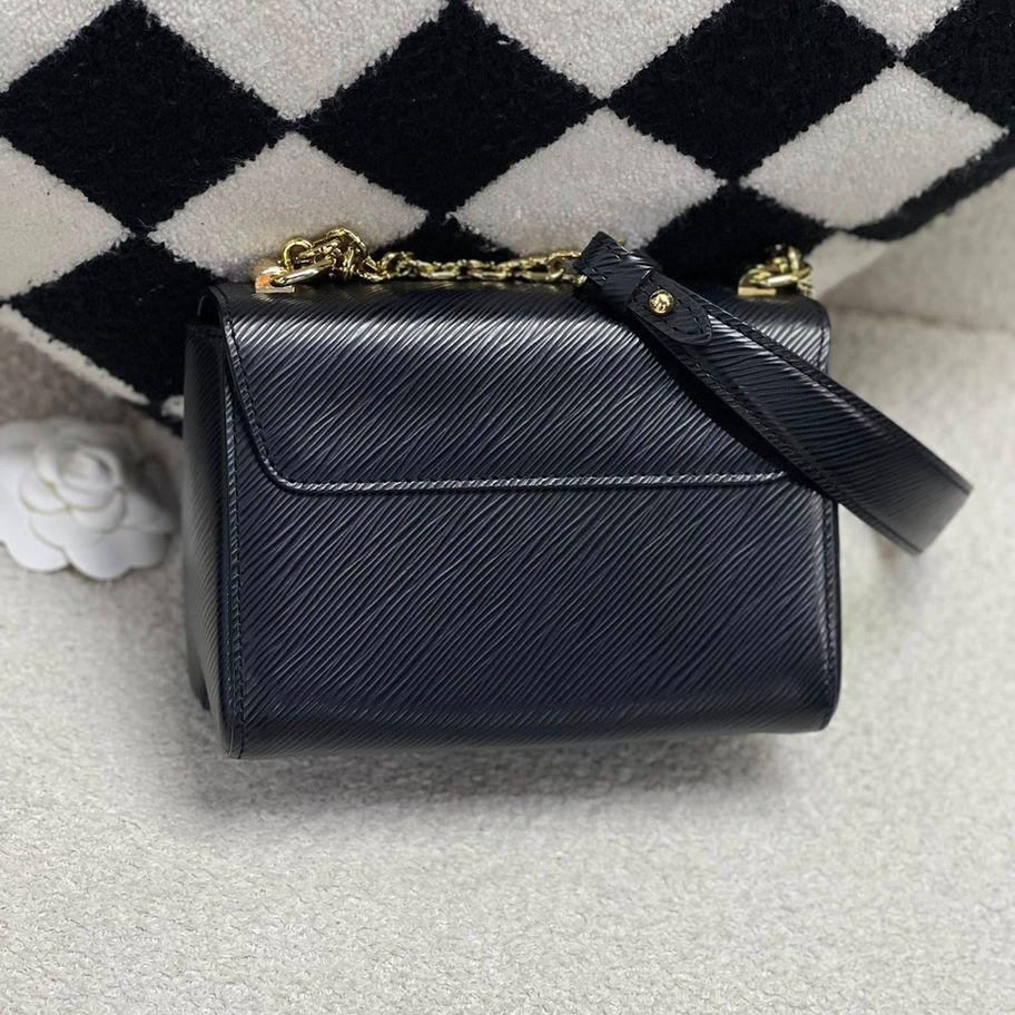 Louis Vuitton Twist PM in Black Back View