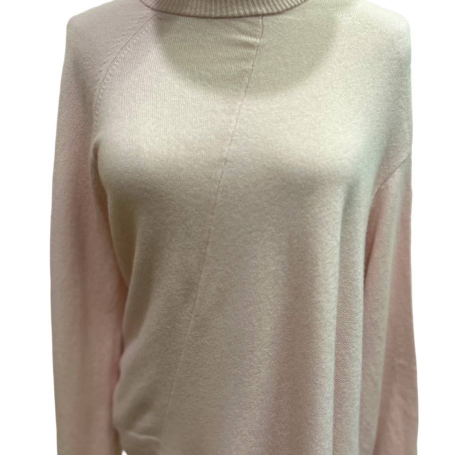 Louis Vuitton Asymmetrical Pullover in Pink Top Close Up View