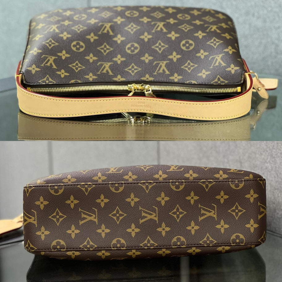 Louis Vuitton Slouchy PM Bag Monogram Top and Bottom View