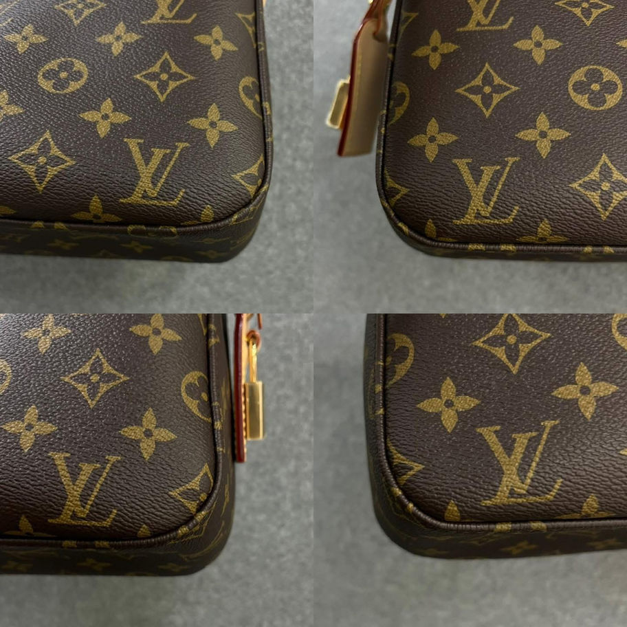 Louis Vuitton Slouchy PM Bag Monogram Corner View
