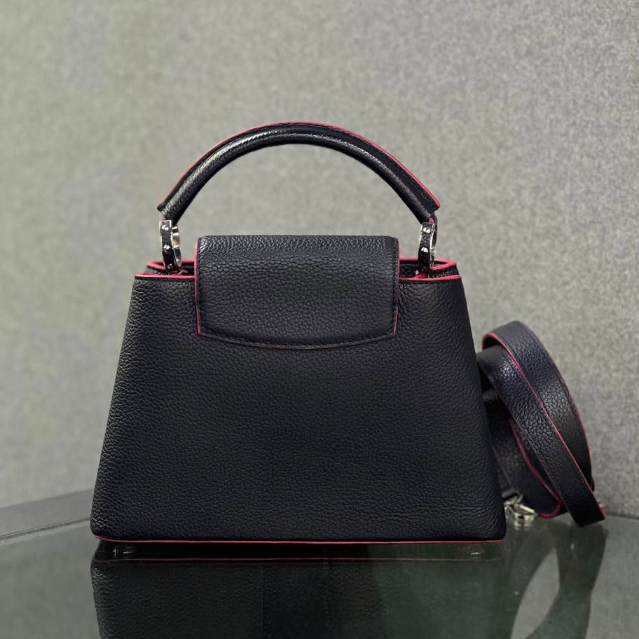 Louis Vuitton Capucines BB in Noir Back View