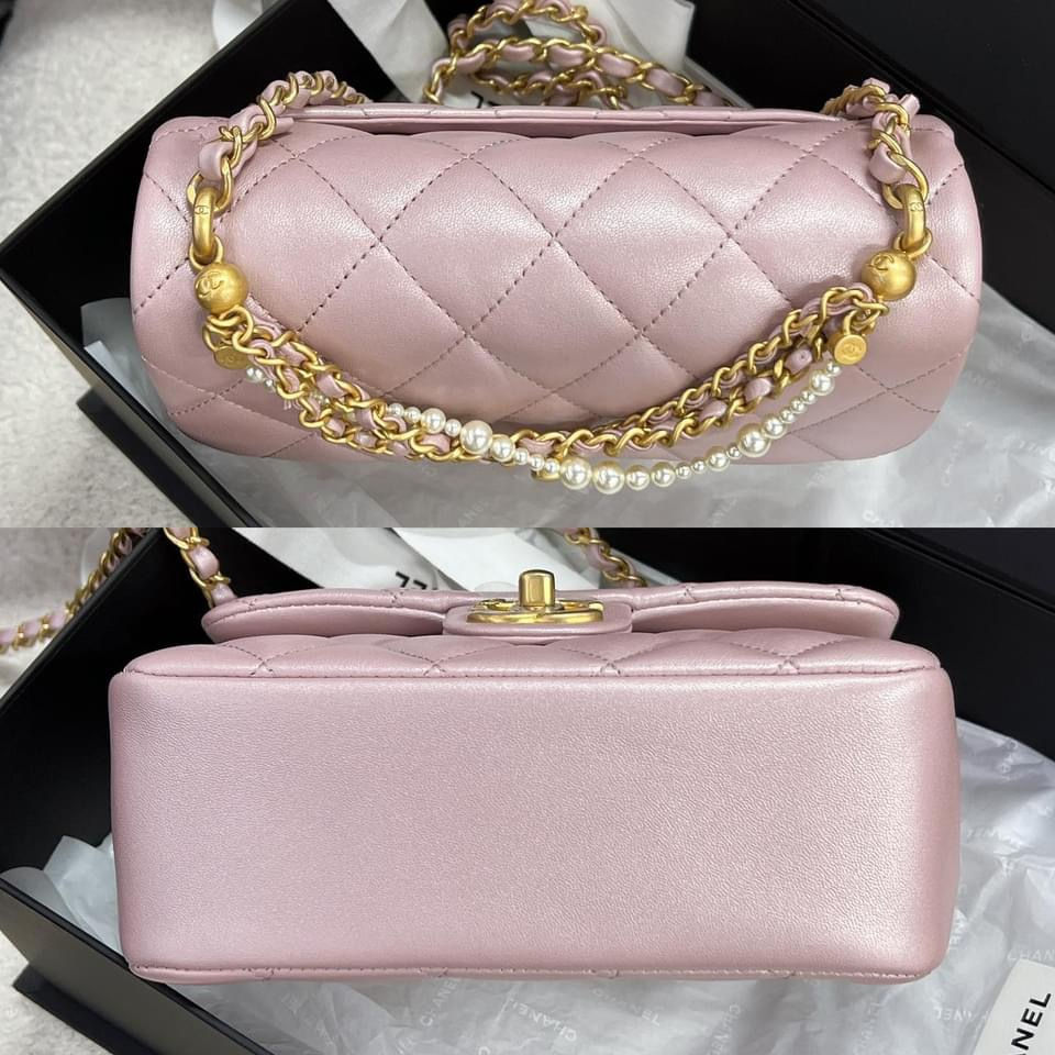 Chanel Mini Flap 24P Iridescent Pearl bag