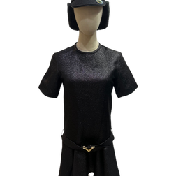 Louis Vuitton: Black Dress with Belt (Size 34) | NEVERFULL LUXURY